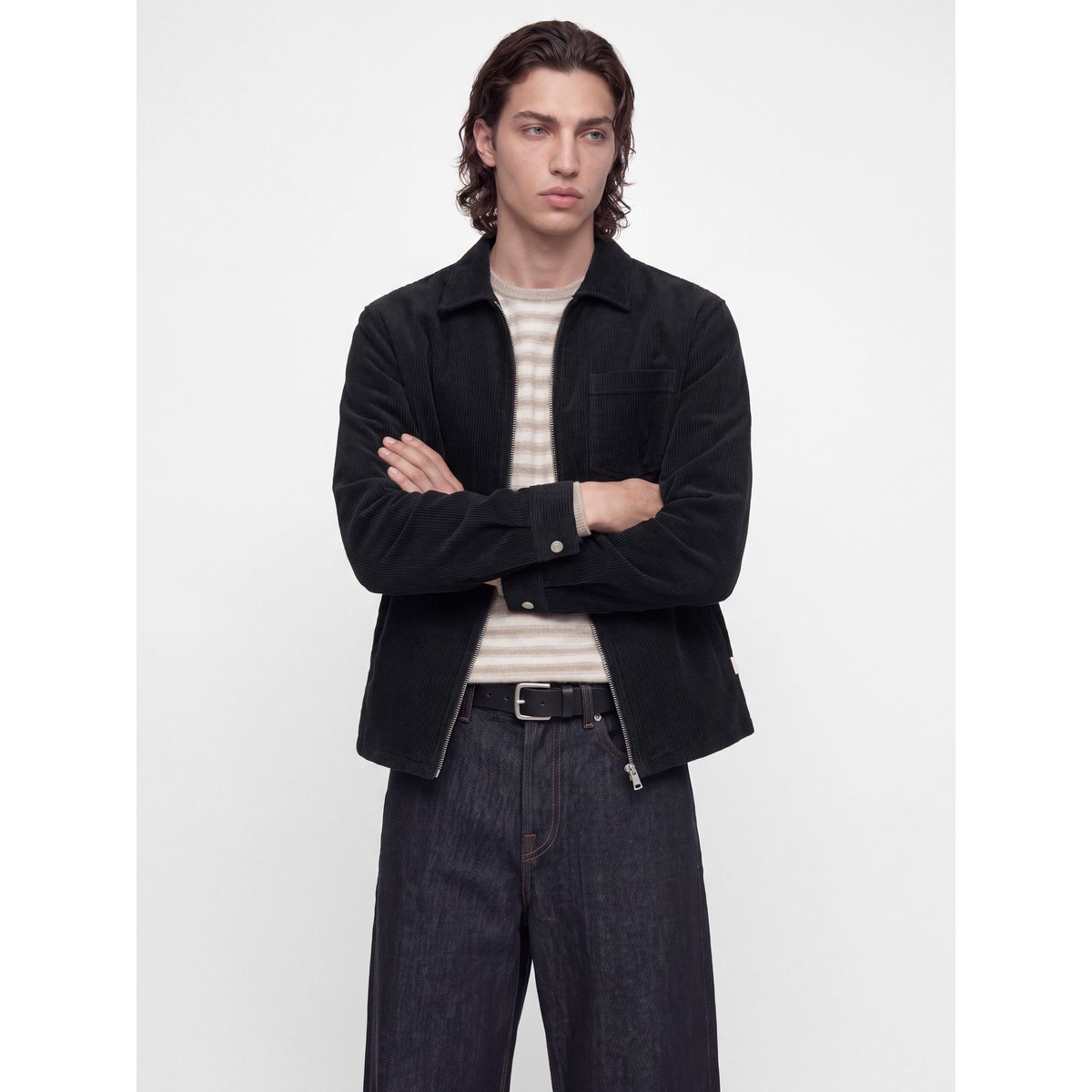 Chemise En Corduroy black 1, JACK & JONES