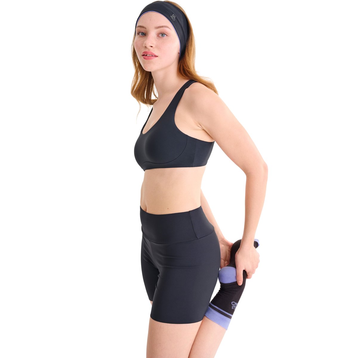 Soutien-gorge brassière de sport préformée sans armatures FREE MOVE gris, LISCA
