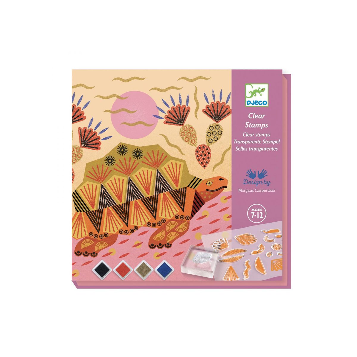 Tampons - Motifs et pelages multicolore, DJECO