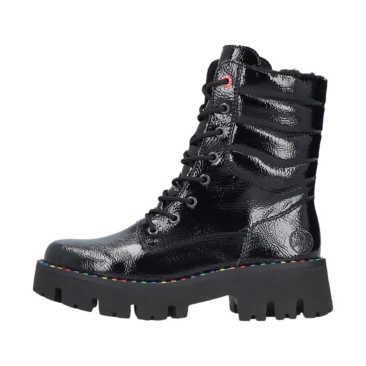 Bottines Cuir Largo noir, RIEKER