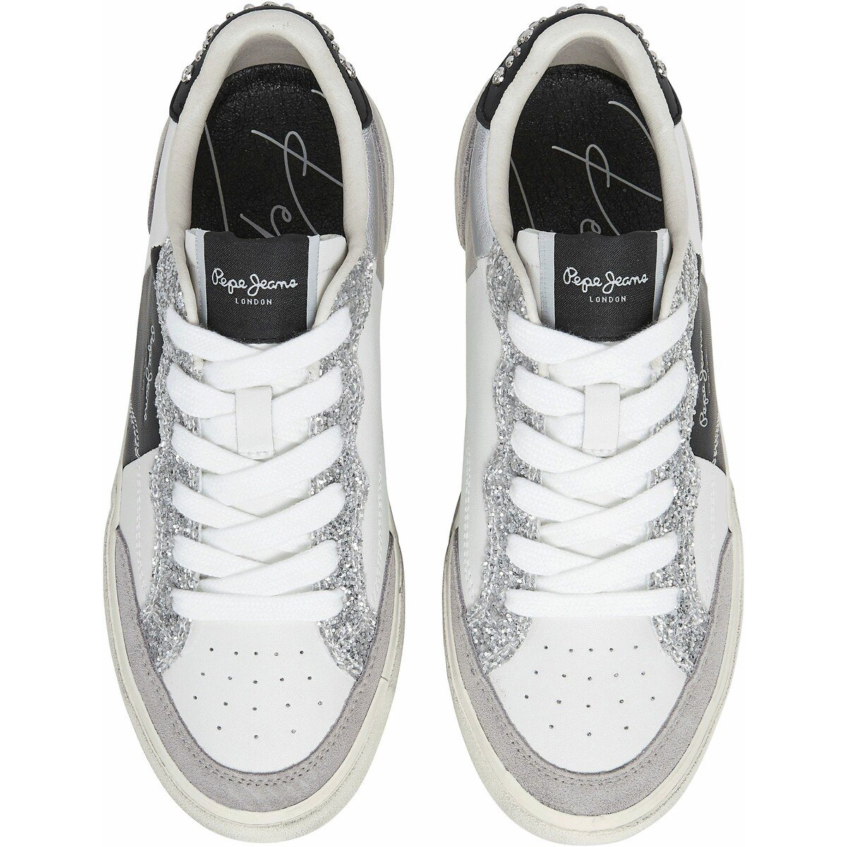 Milan Court W Trainers grey/black, PEPE JEANS