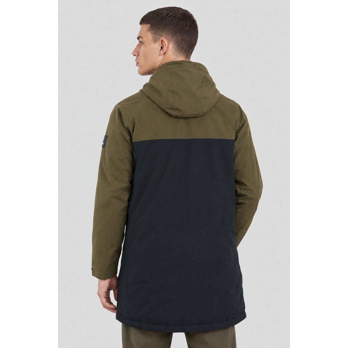 Parka imperméable HUZAK kaki/nay, BERMUDES