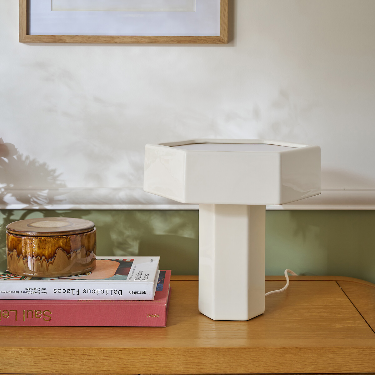 Acia Ceramic Table Lamp ecru , LA REDOUTE INTERIEURS