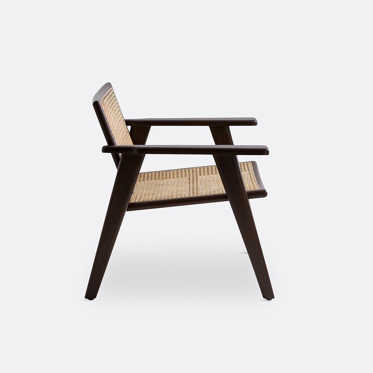 Fauteuil hêtre et cannage, Lons noyer, LA REDOUTE INTERIEURS