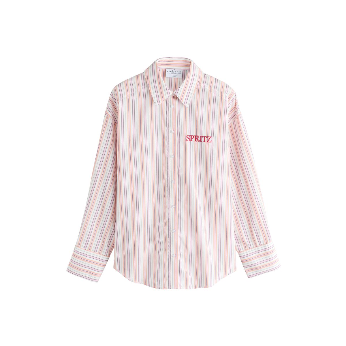 Chemise boyfriend oversize rayures roses à imprimé betty boop, NEXT