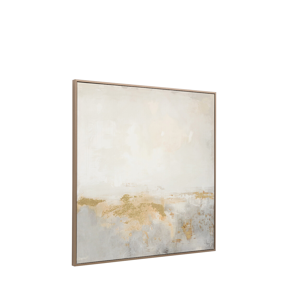 90x90cm Ethereal Framed Canvas natural, ÉDITÉ