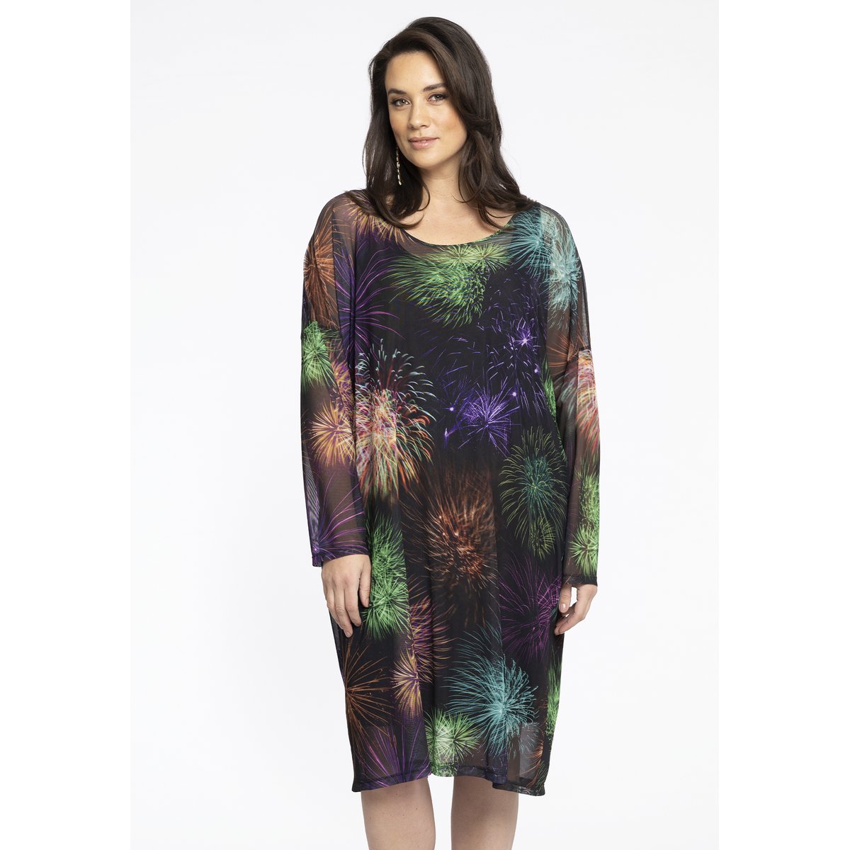 Robe imprimé / imprimée noir, YOEK