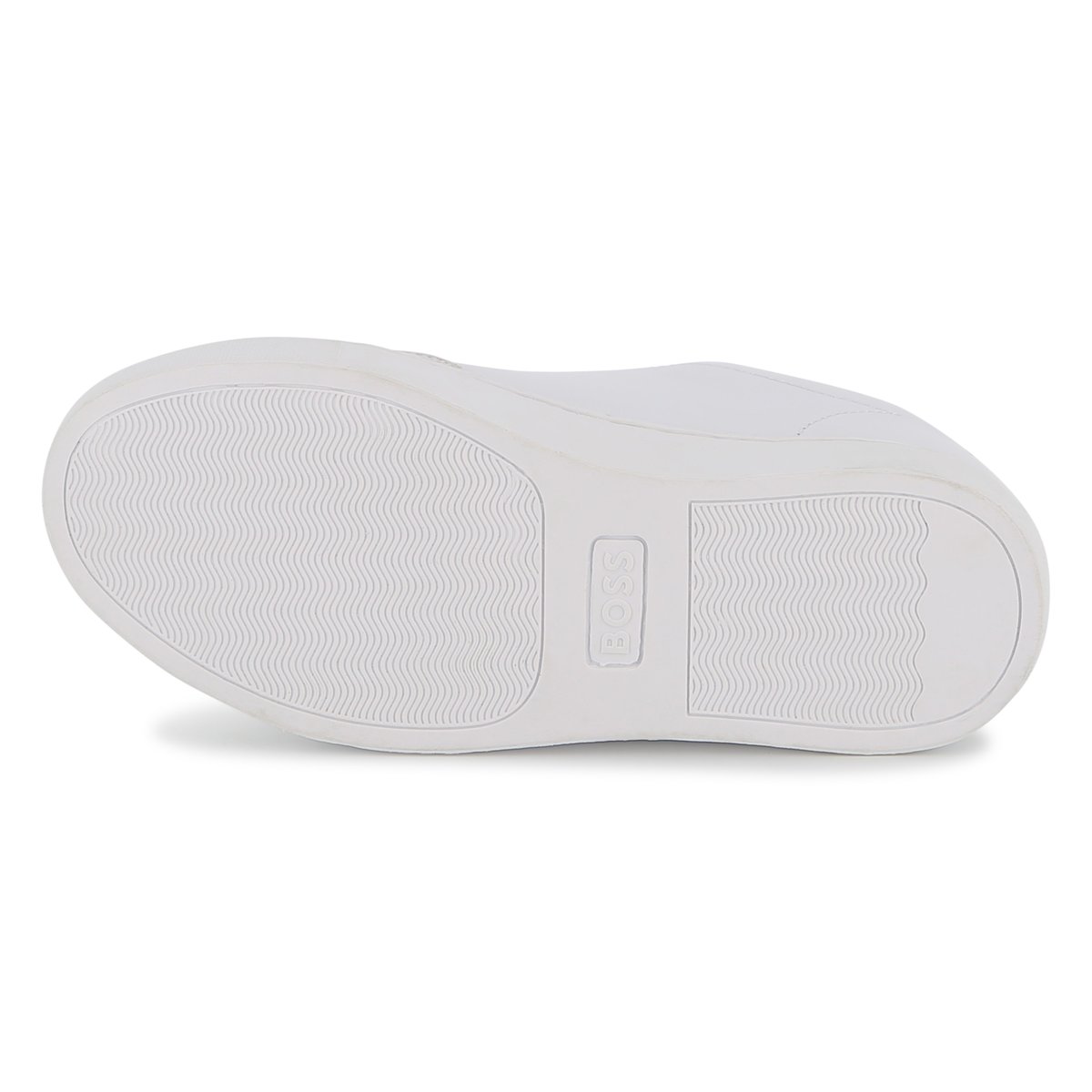 Baskets à bandes auto agrippantes blanc, BOSS KIDSWEAR
