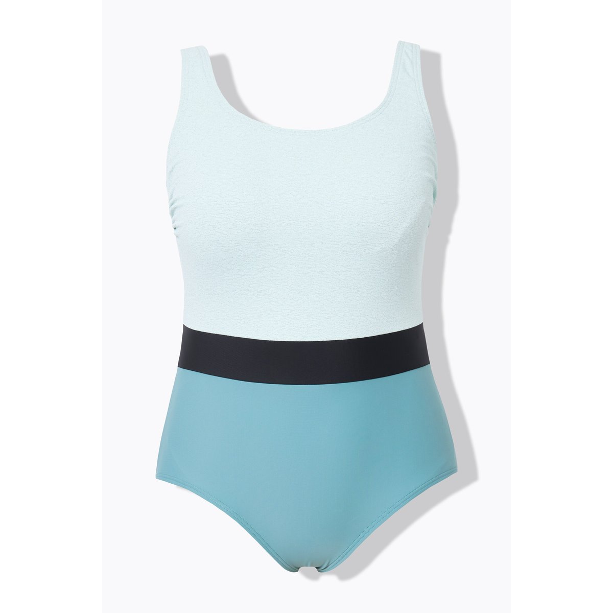 Maillot de bain sans bonnets souples vert glacier, ULLA POPKEN