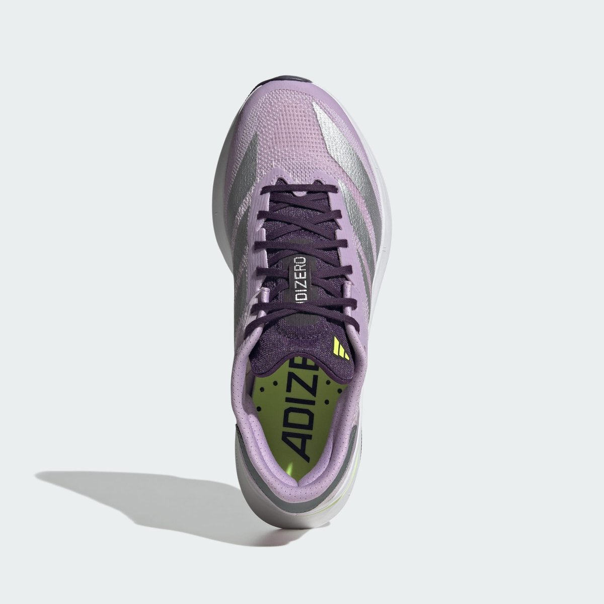 Chaussure Adizero Sl2 powder plum / silver metallic / solar yellow, adidas Performance