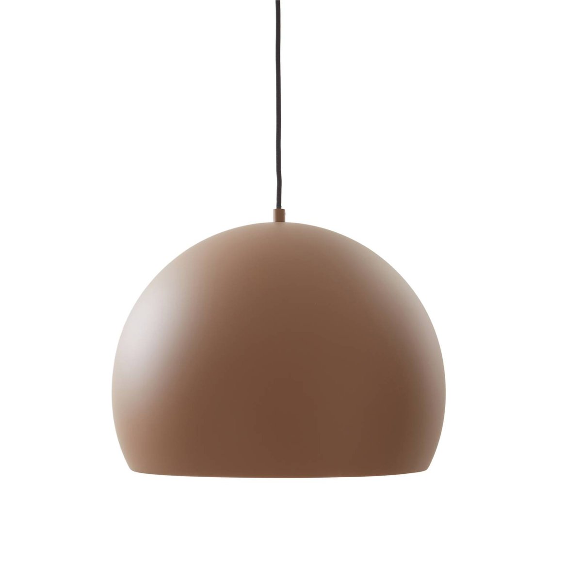 Suspension en aluminium designLED, Lythara marron clair, LUCANDE