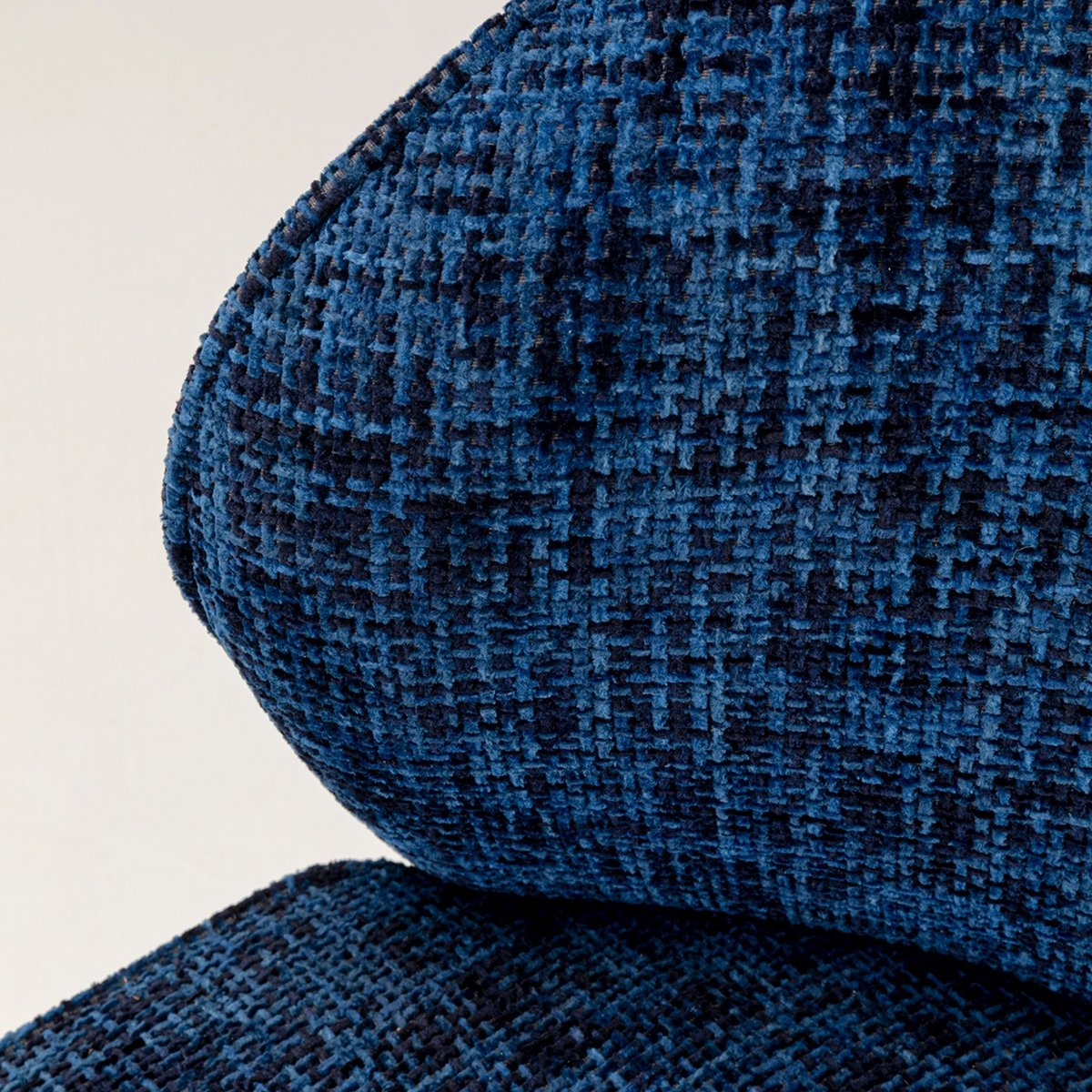 Fauteuil pivotant, ELLIE bleu foncé, KARE DESIGN