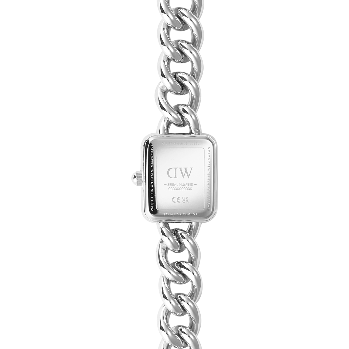 Montre Analogique JOLIE argenté blanc argenté, DANIEL WELLINGTON