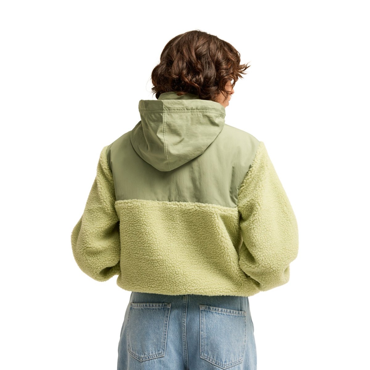 Veste à boutons-pression LOST TRAILS vert smoke green, BILLABONG