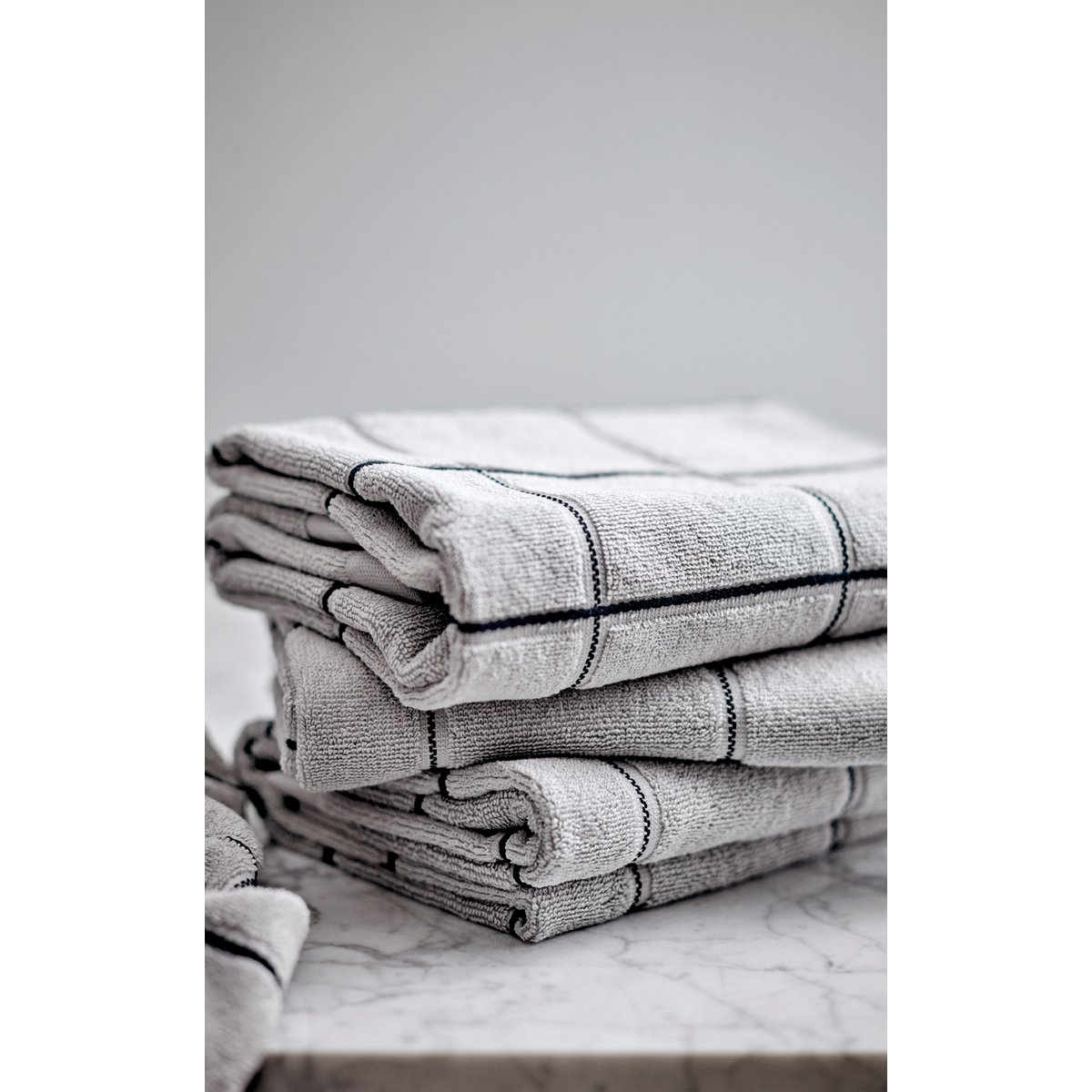 Serviette VISTA gris nuage, SÖDAHL