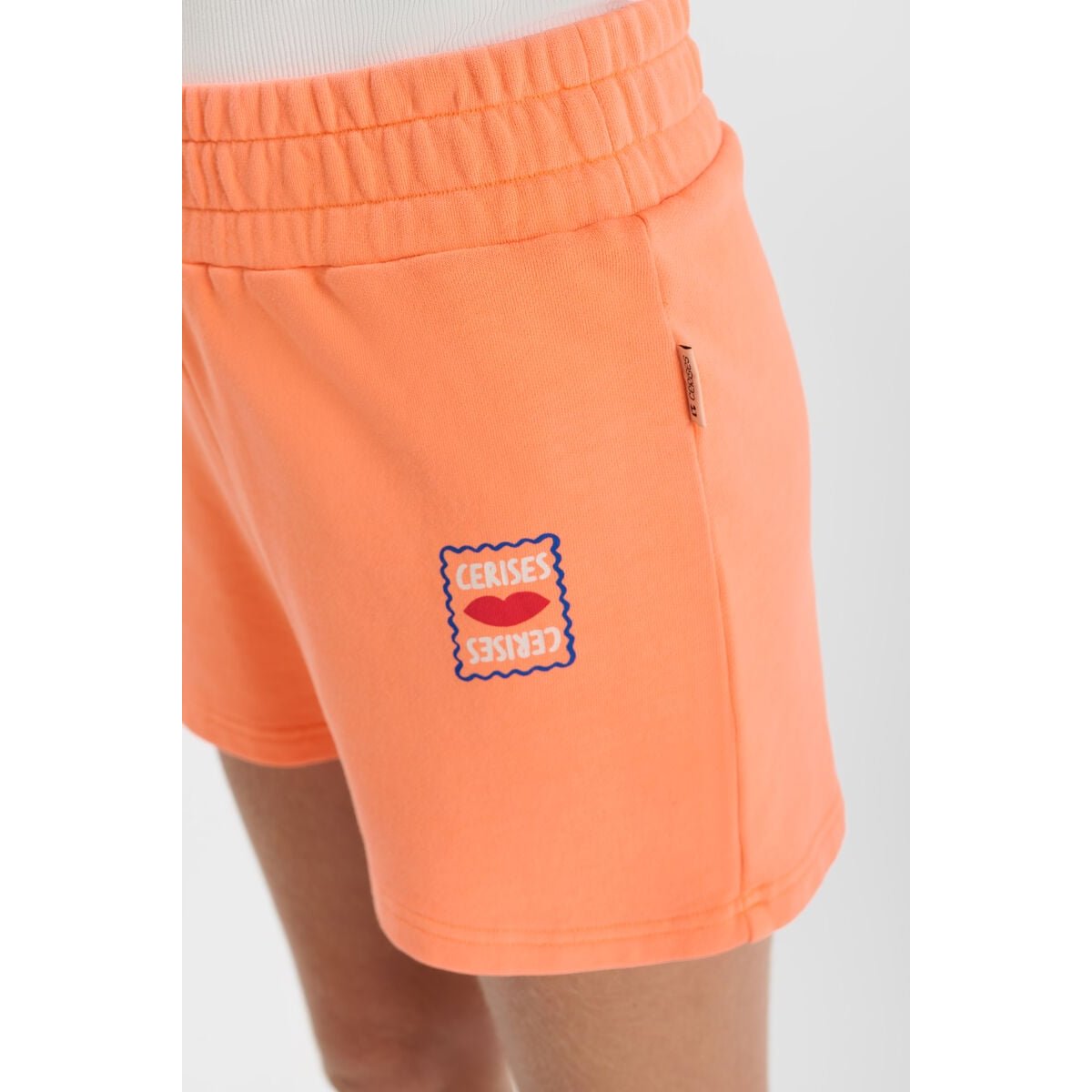 Short SEBAGI orange fluo, LE TEMPS DES CERISES