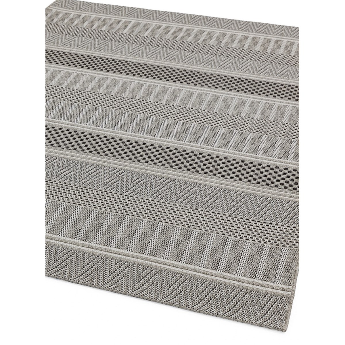 Tapis intérieur extérieur VARA gris, NOVATREND