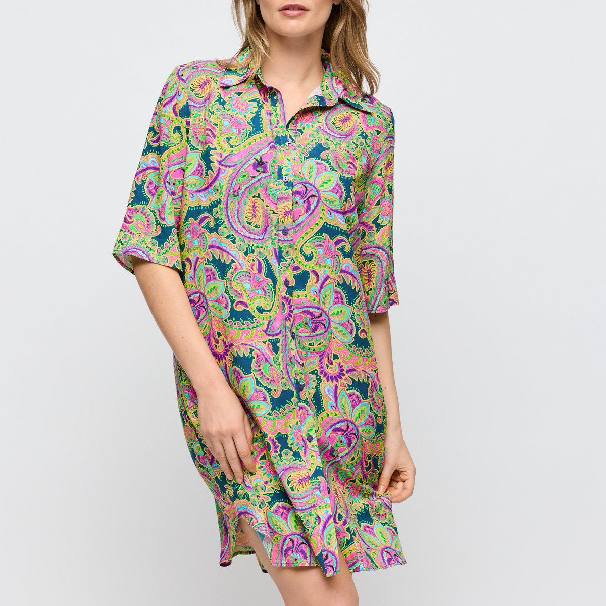 swimwear robe courte JOLISE multi - tropical paisley, MARIE JO