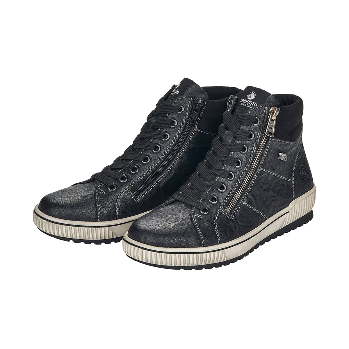 Basket Montante Cuir Ottawa noir, REMONTE