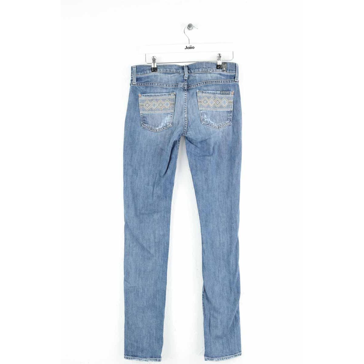 Jean slim - Très Bon État bleu, 7 FOR ALL MANKIND