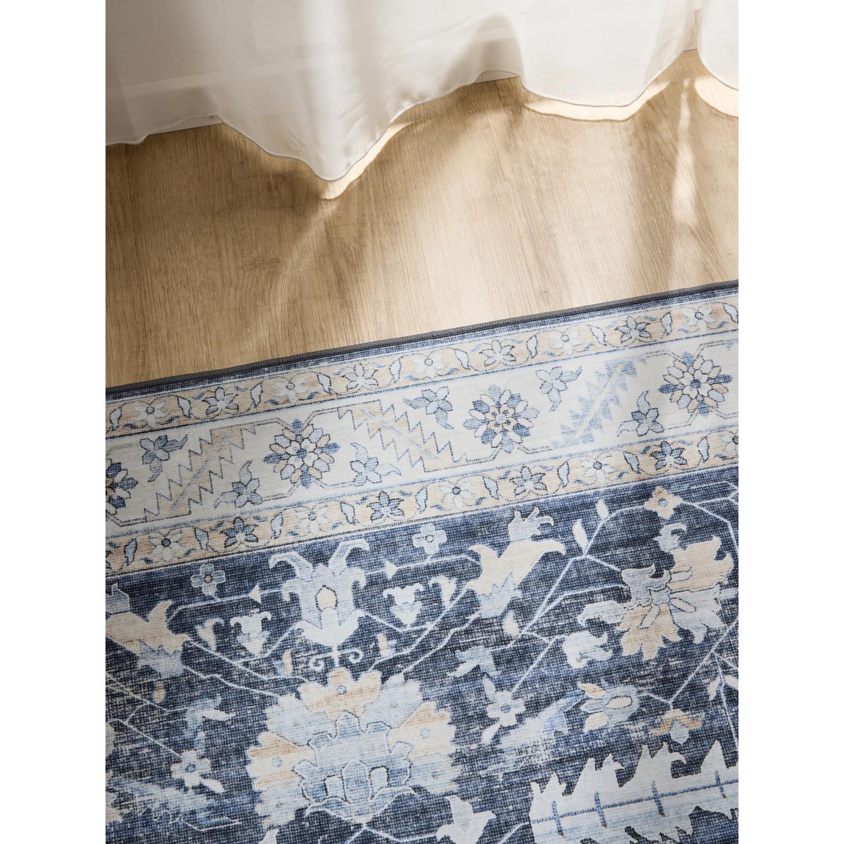 Tapis de couloir GEORGE bleu, BENUTA 