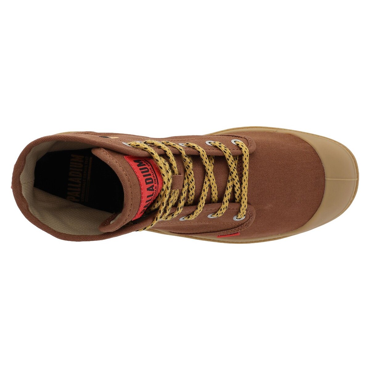Baskets hautes PAMPA Hi HTG GUM marron, PALLADIUM