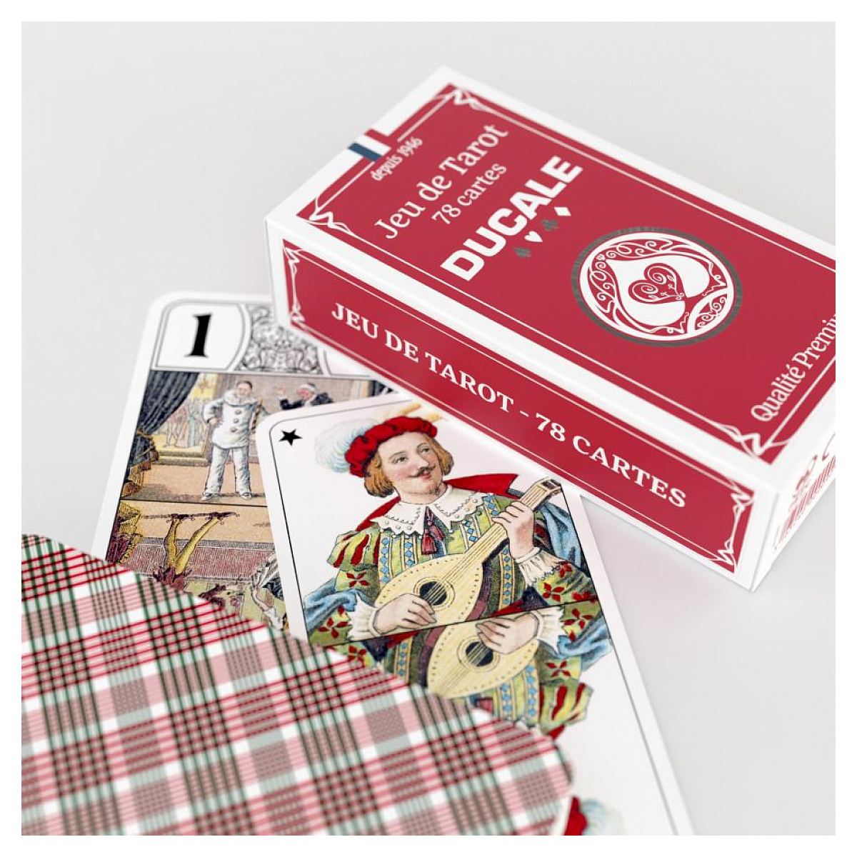 Ducale origine jeu de tarot couleur unique, CARTAMUNDI