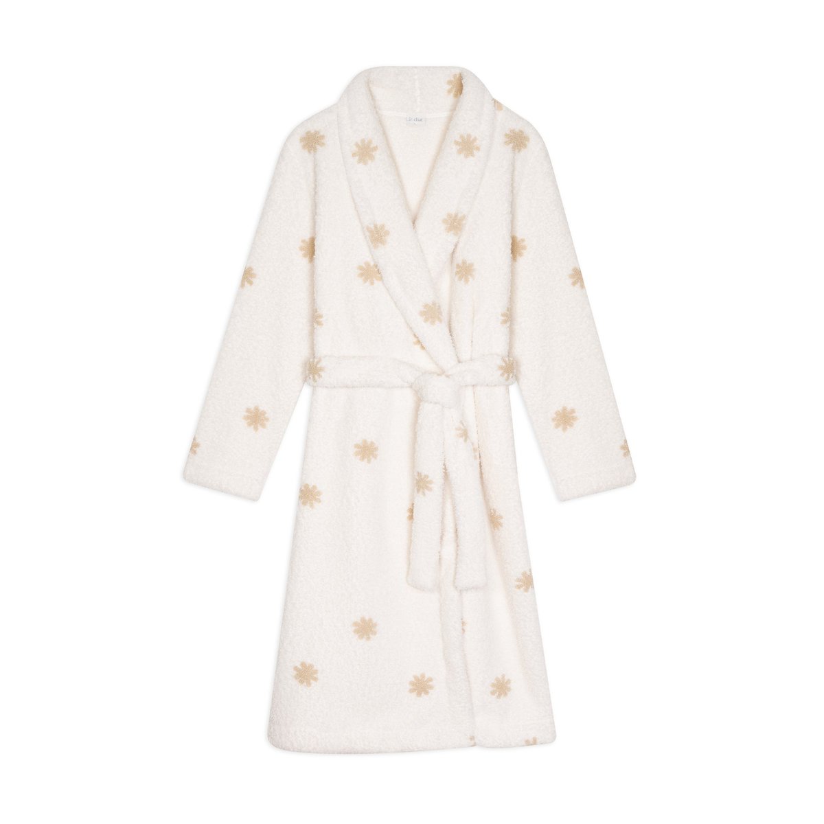 Peignoir croisé à motifs ESSENTIEL 168 ecru, LE CHAT