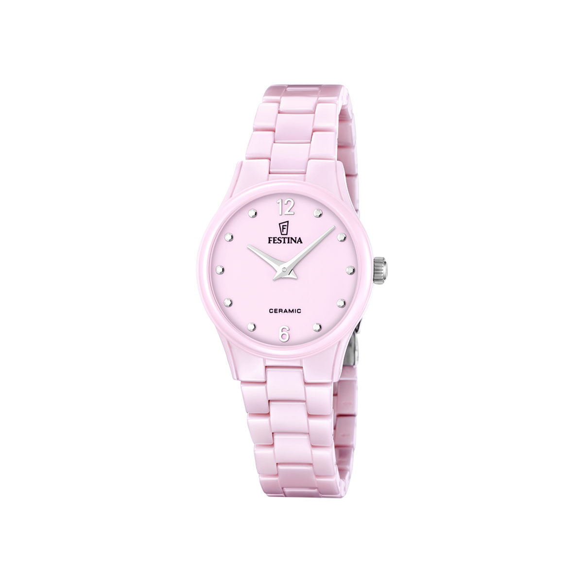 Montre Analogique CERAMIC rose rose rose, FESTINA