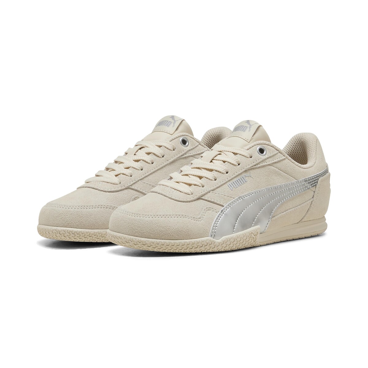 Bella Donna SD Metallic sneakers beige/zilver, PUMA