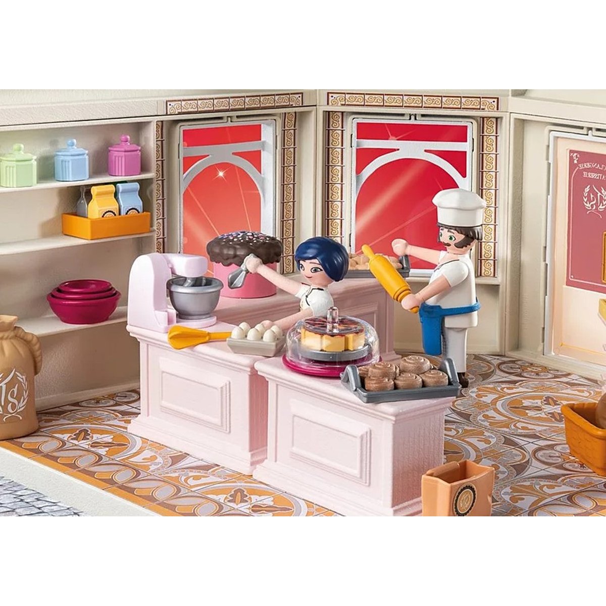 Boulangerie Dupain-Cheng multicolore, PLAYMOBIL