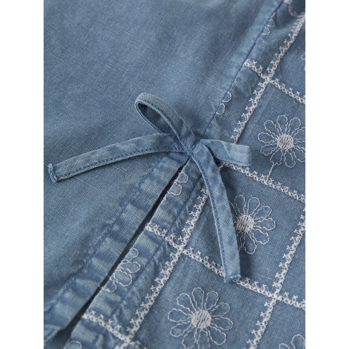 Top bleu - faded denim1, NAME IT
