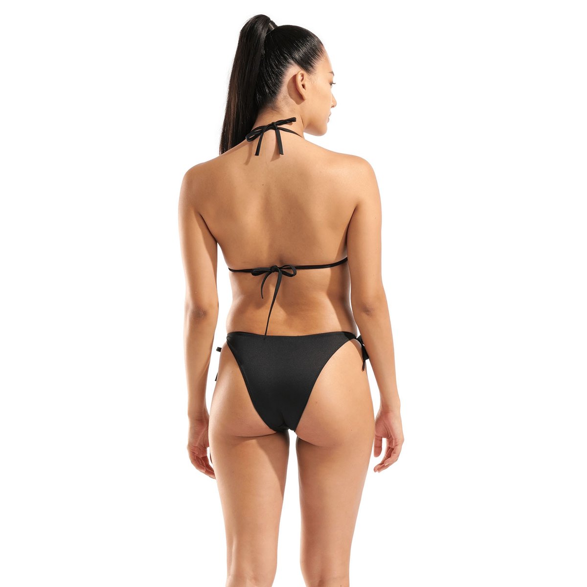 Maillot de bain 2 pièces triangle pour femme arena Essentials black, ARENA