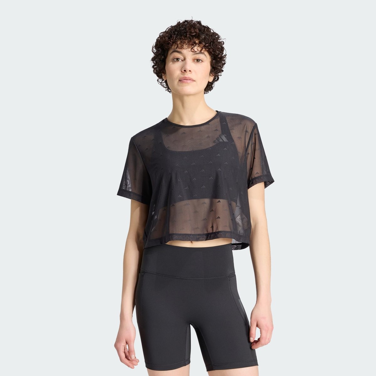 T-Shirt D’entraînement Boxy En Mesh Primelift Essentials T-Shirt D’entraînement Boxy En Mesh Primelift Essentials black, adidas Performance
