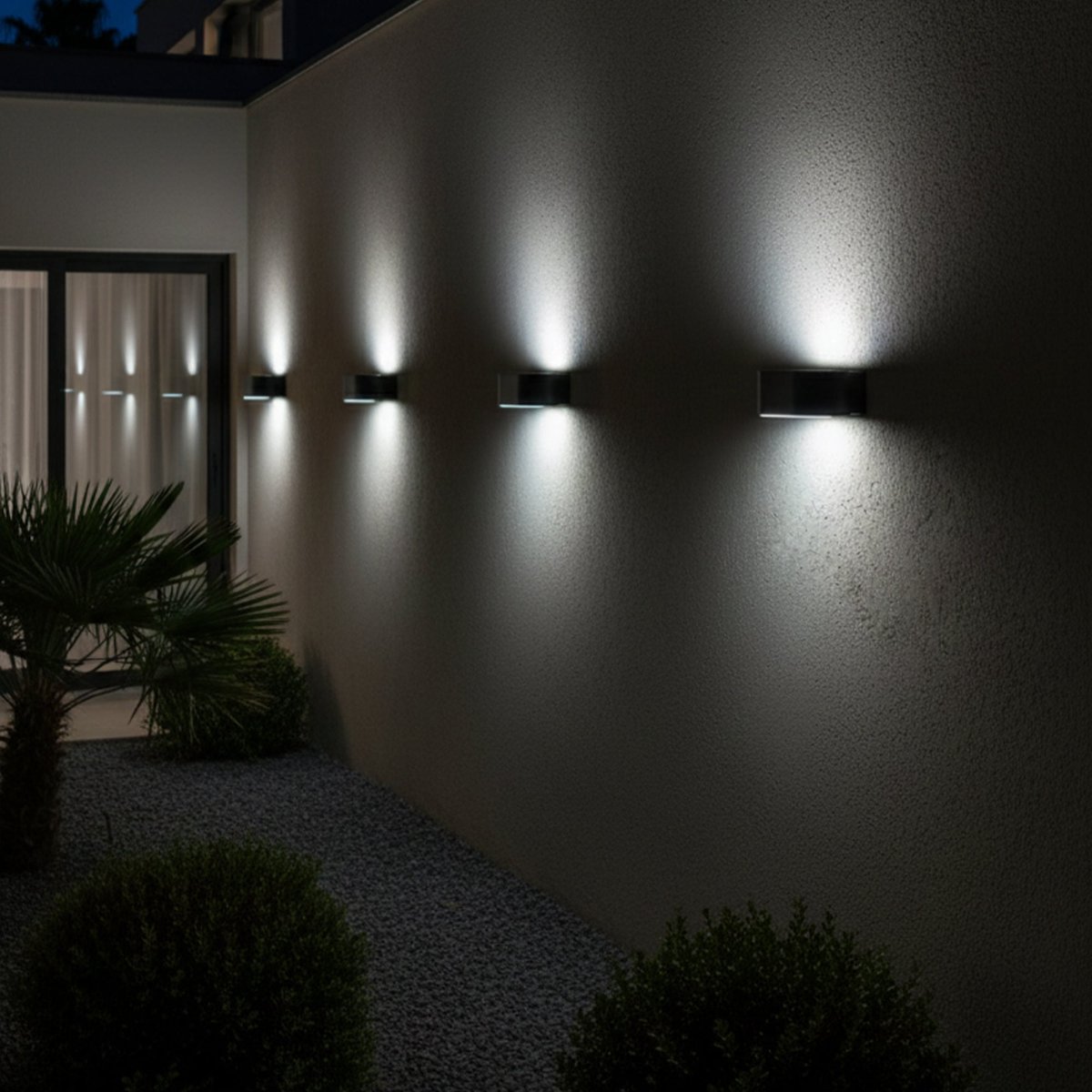 Applique murale solaire sensor NOXIS noir, LUMISKY