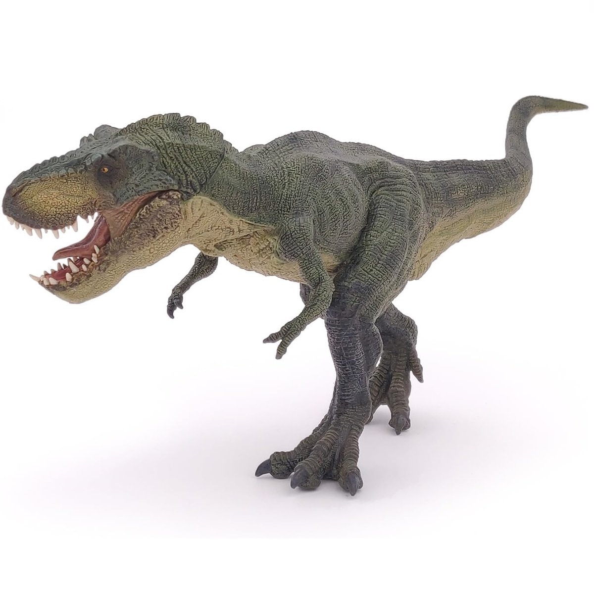 Figurine T-rex courant vert vert, PAPO