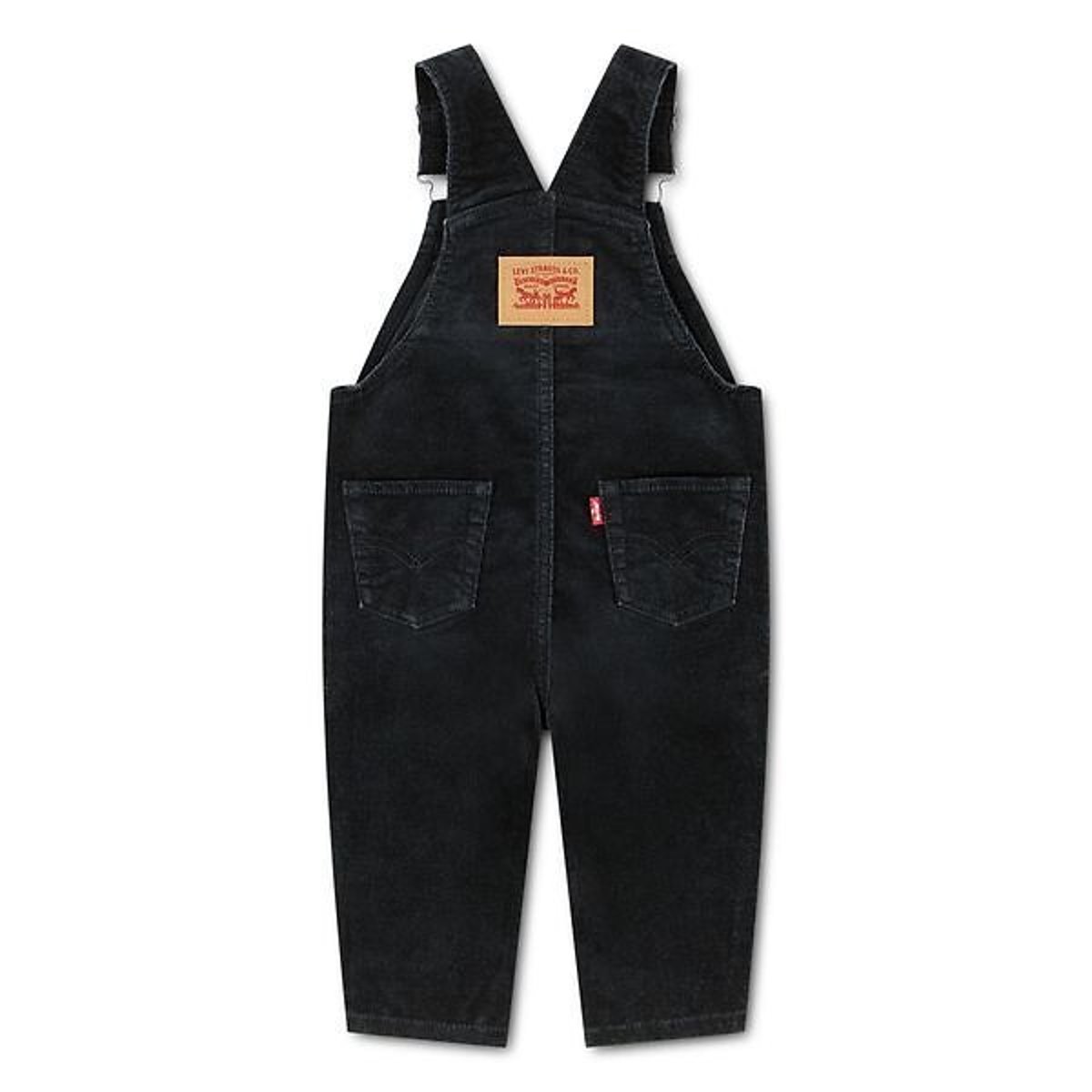 Salopette en velours côtelé, bretelles ajustables noir, LEVI'S KIDS