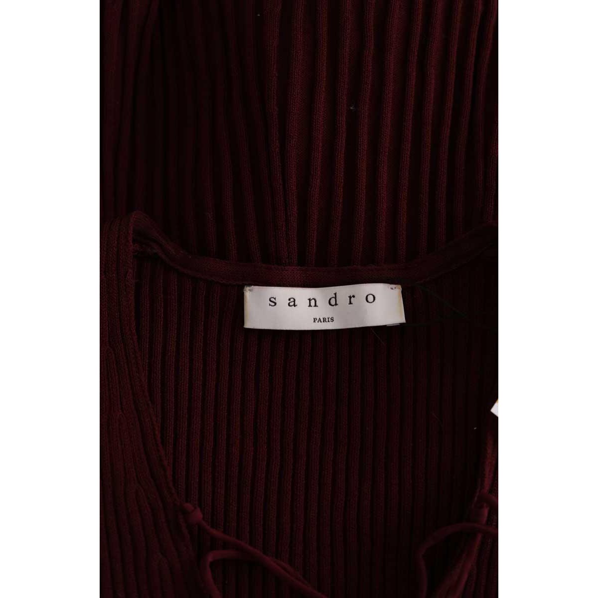 Robe - Très Bon État bordeaux, SANDRO