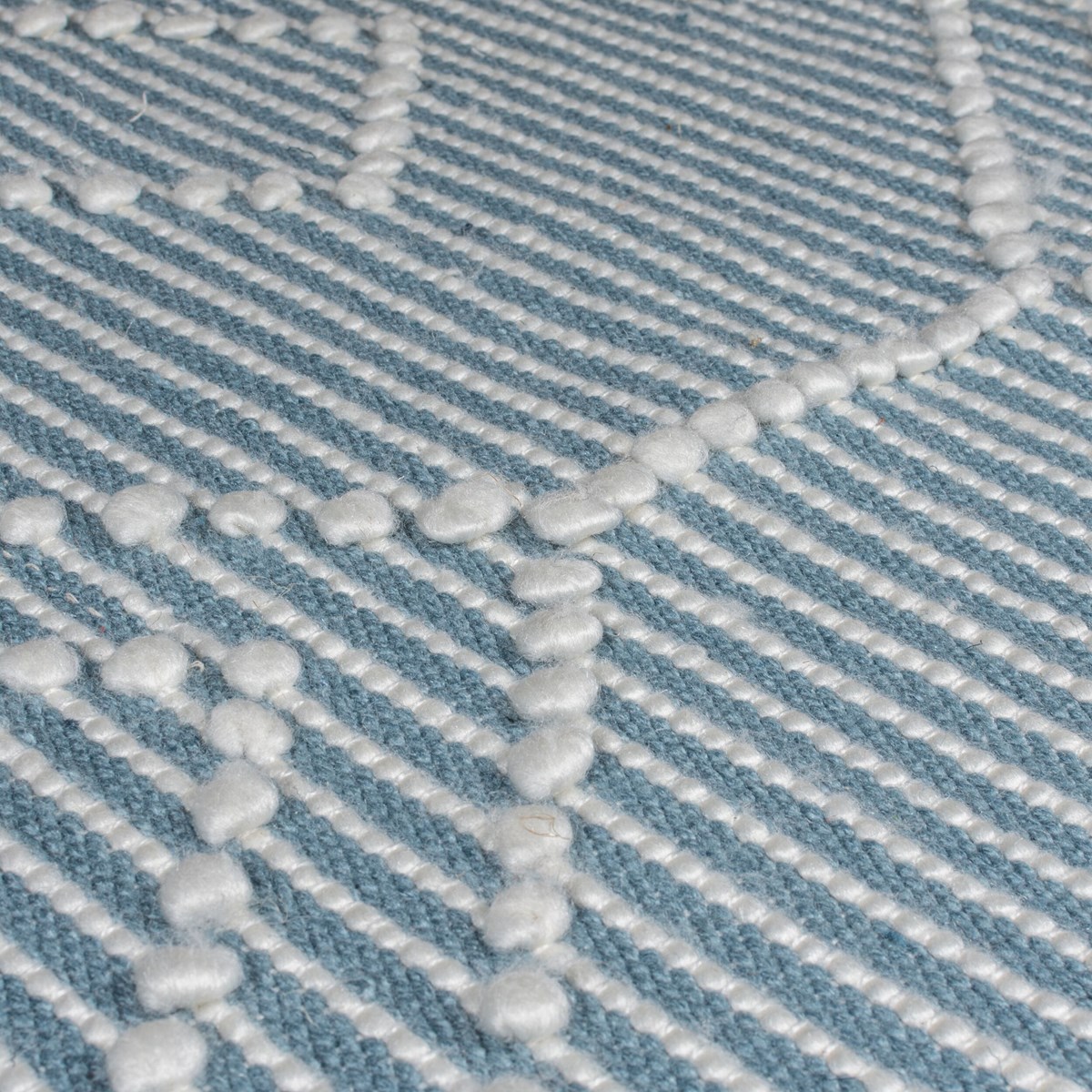 Tapis salon et chambre moderne ROBY bleu, NOVATREND