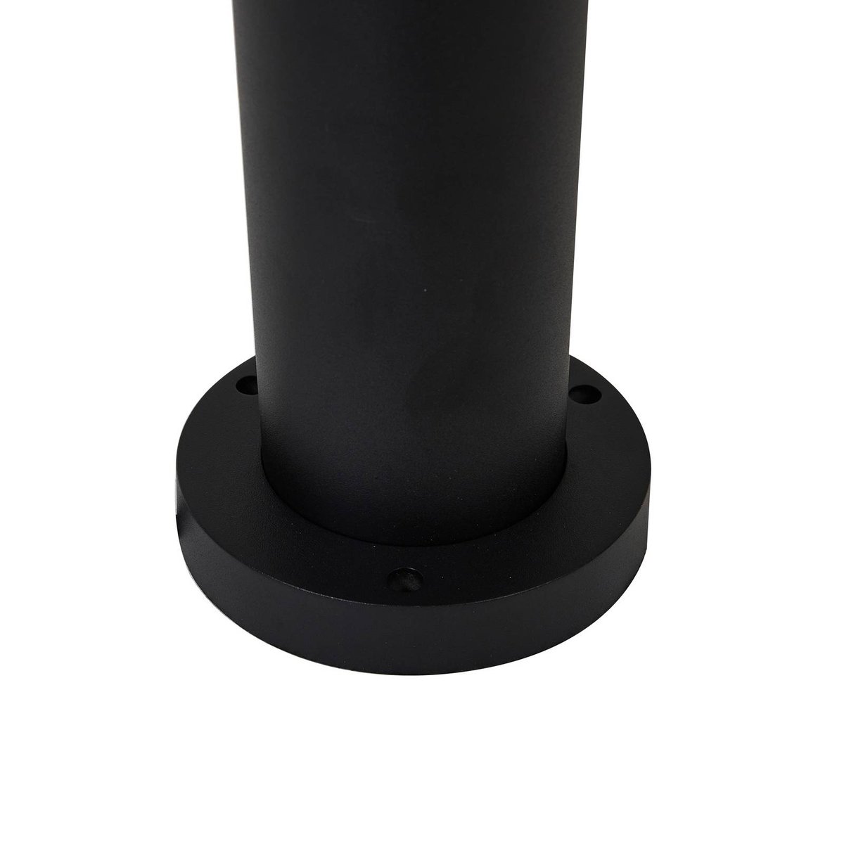 Lampadaire extérieur en aluminium moderne noir, LUCANDE