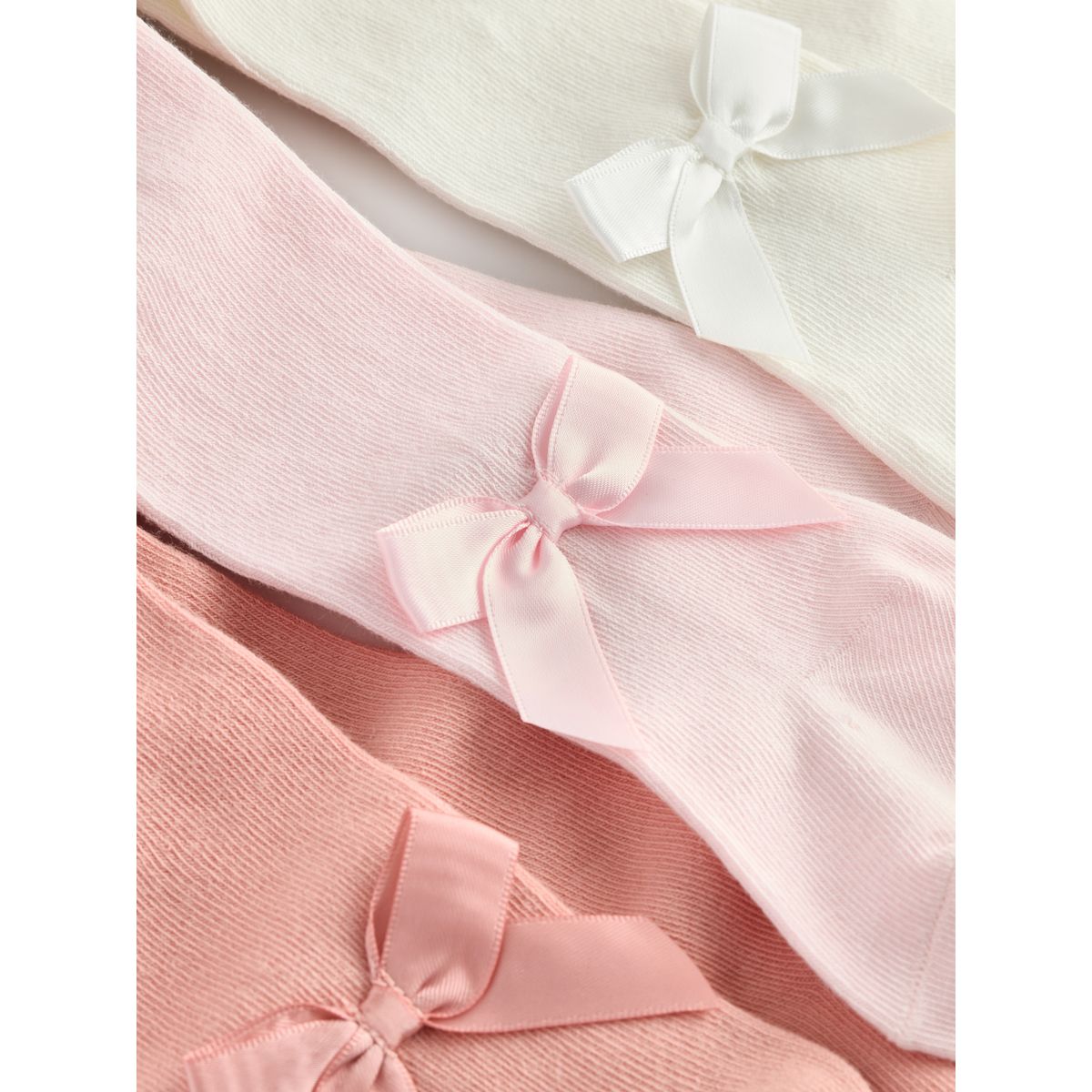 Collants bébé avec nœud rose, NEXT