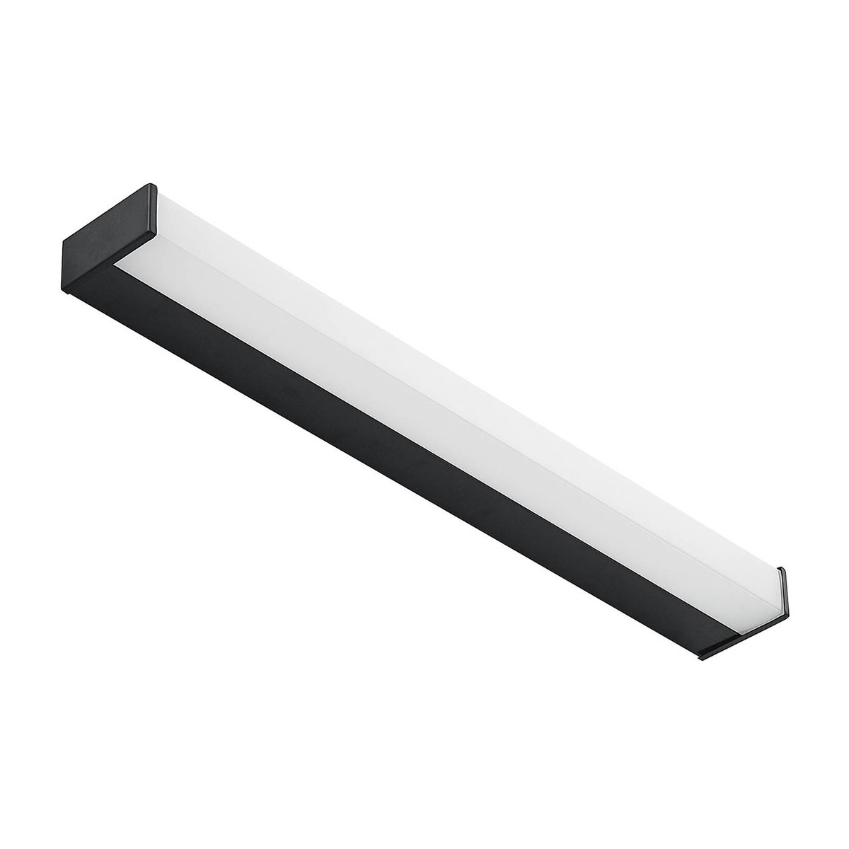 Applique en aluminium moderneLED, Ulisan noir mat, blanc, LINDBY