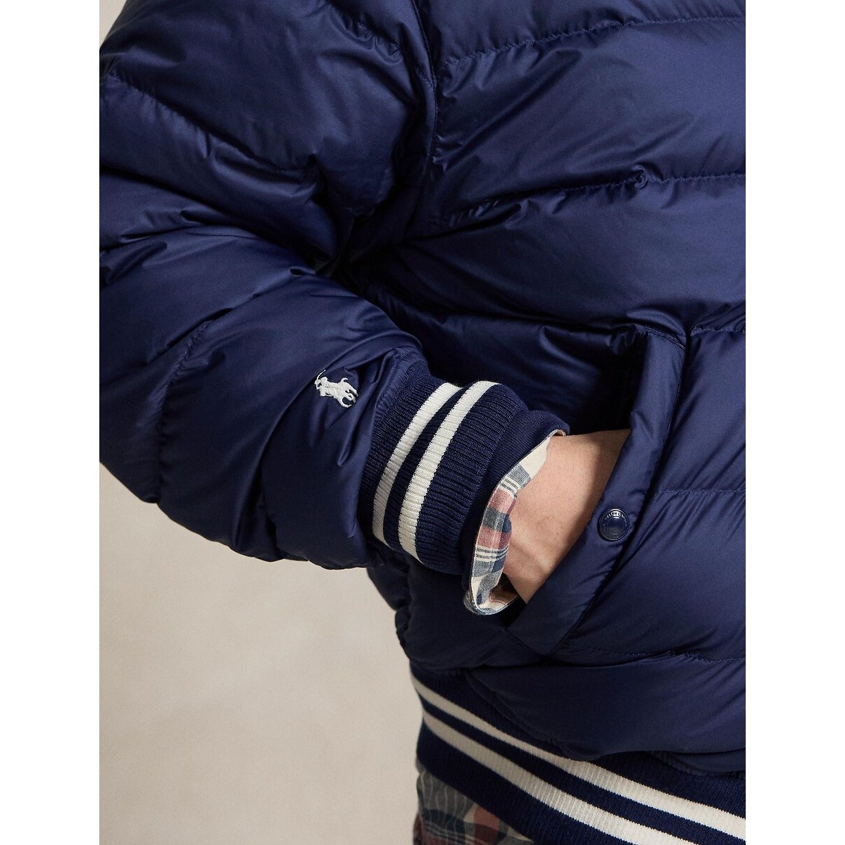 Bomber Jacket navy blue, POLO RALPH LAUREN