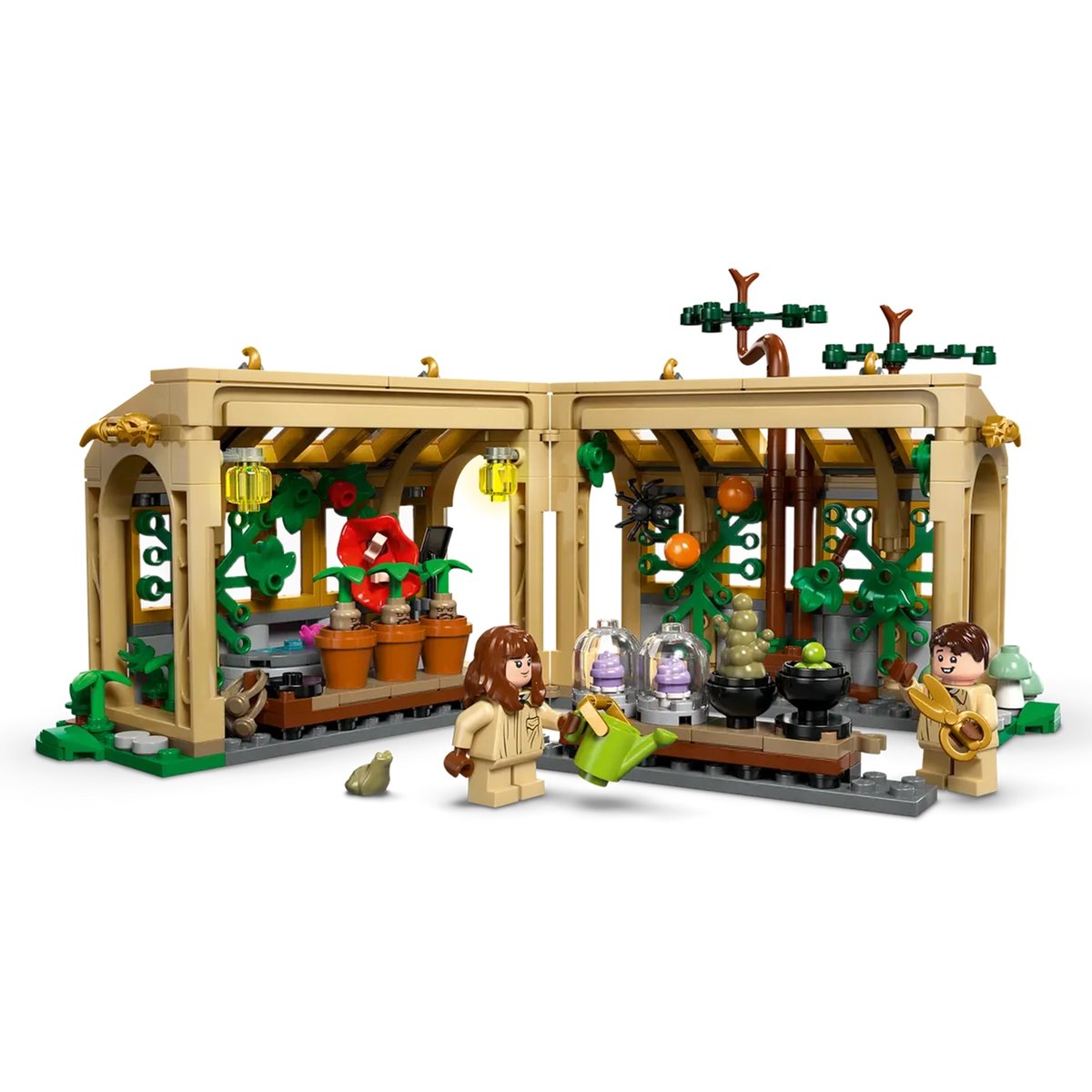 Le château de Poudlard : le cours de botanique multicolore, LEGO