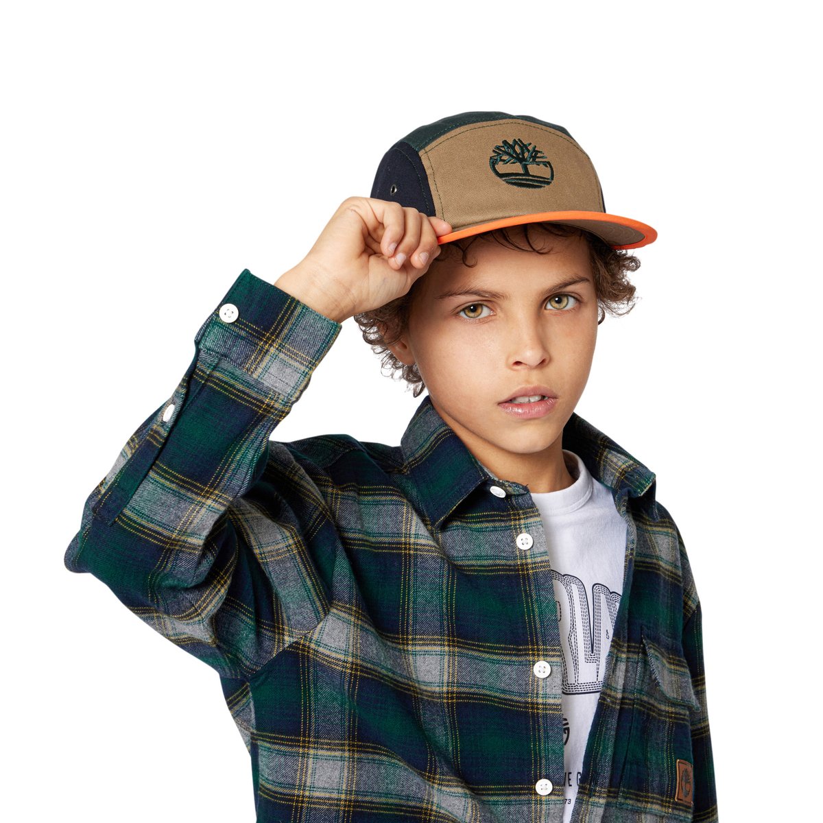 Chemise à carreaux bottle green, TIMBERLAND