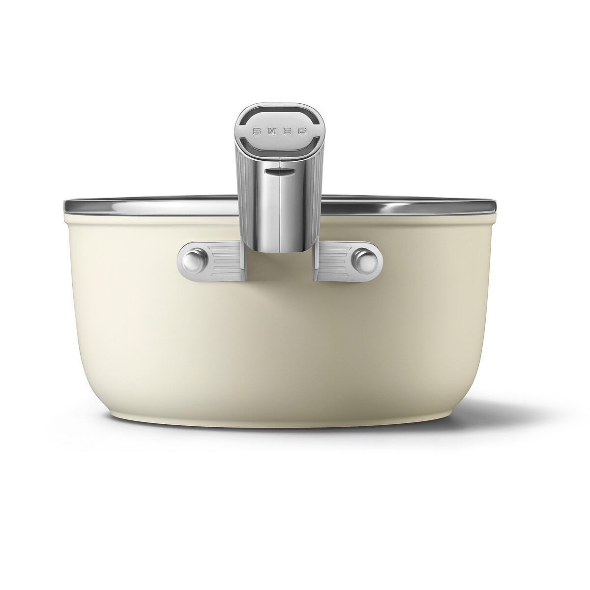 Casserole 20 cm Année 50 crème, SMEG