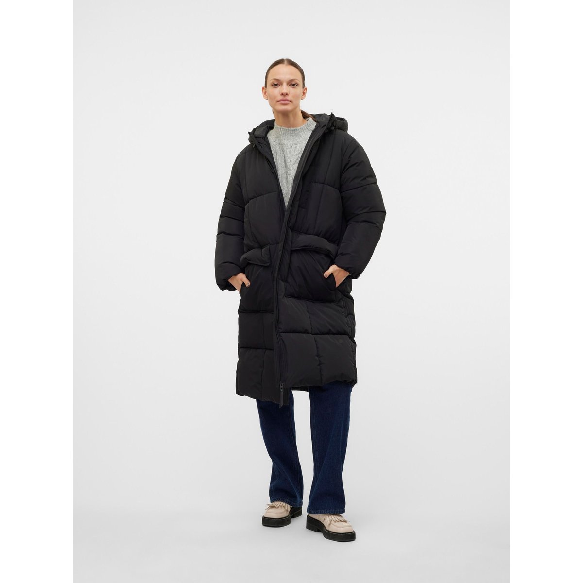 Manteau noire - black, VERO MODA