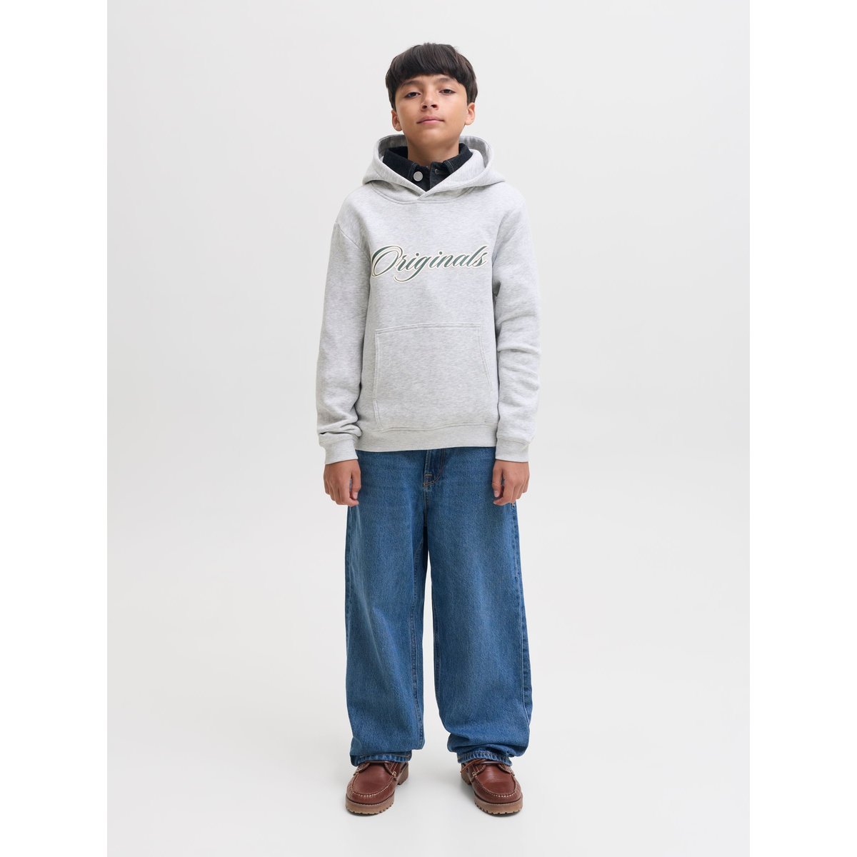 Jean Baggy Fit blue denim, JACK & JONES JUNIOR