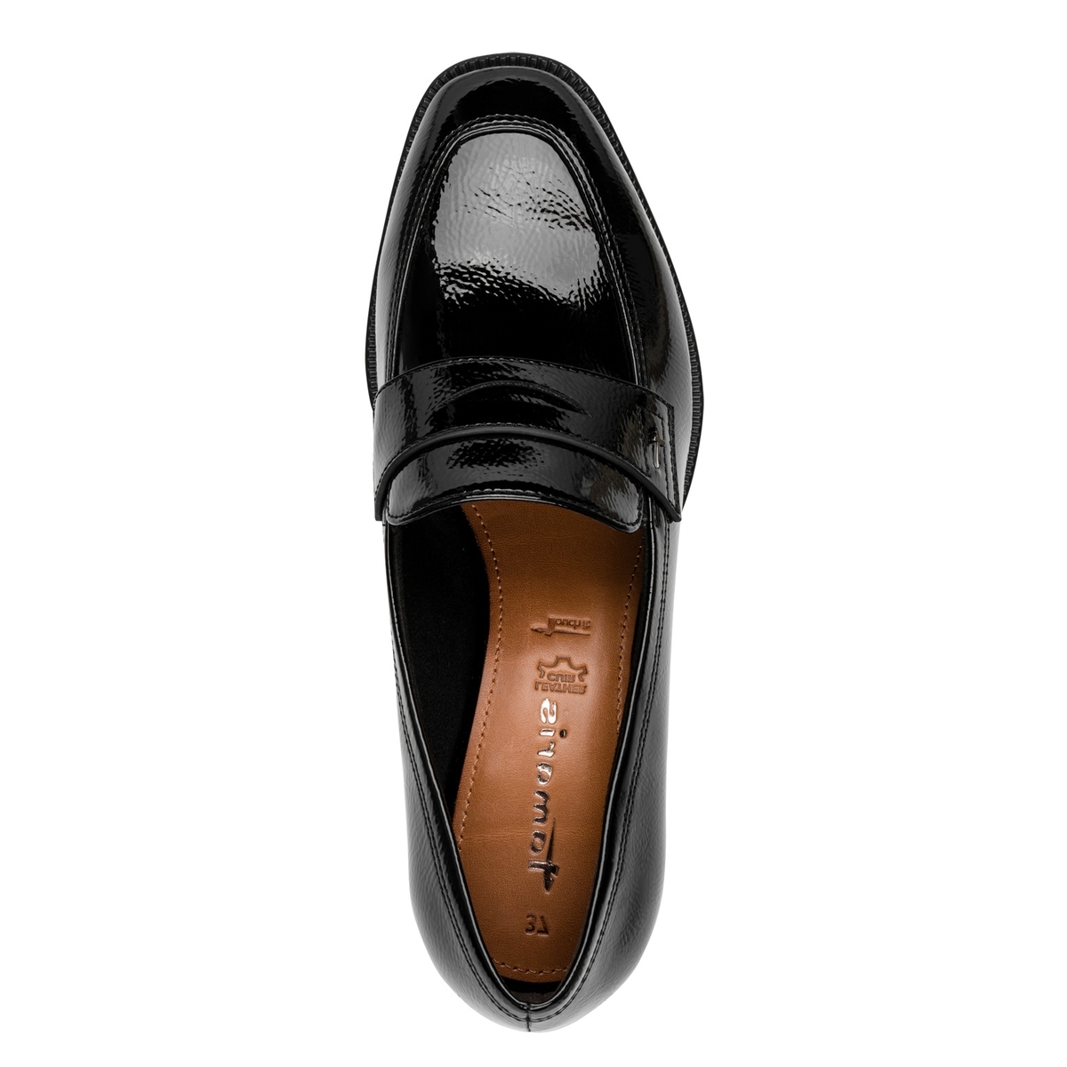 Trotteur talon bloc noir, TAMARIS
