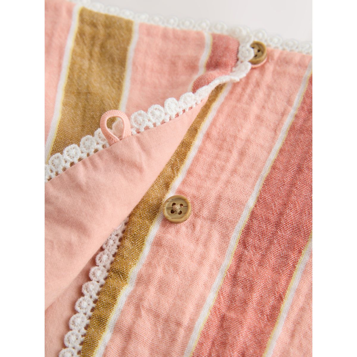 Robe brodée sans manches marron rouille, NEXT